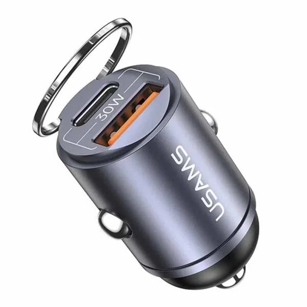 Tẩu Sạc Ô Tô USAMS CC206 30W slide 1