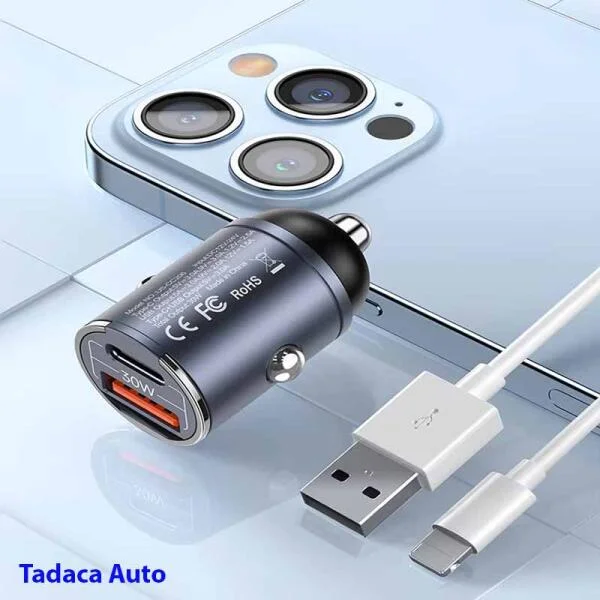 Tẩu Sạc Ô Tô USAMS CC206 30W slide 4