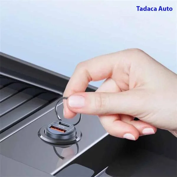 Tẩu Sạc Ô Tô USAMS CC206 30W slide 3