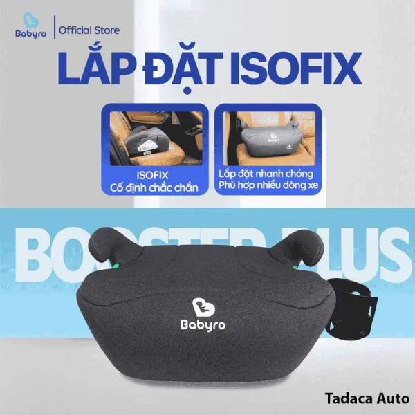 Ghế Ngồi Ô Tô Trẻ Em BABYRO BOOSTER PLUS slide 7