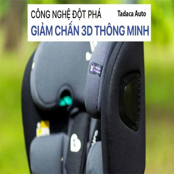 Ghế Ngồi Trẻ Em Ô Tô BABYRO I-WING Chuẩn Châu Âu slide 3