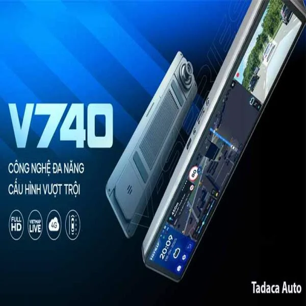 Camera Hành Trình Gương Vietmap V740 Đa Năng slide 9
