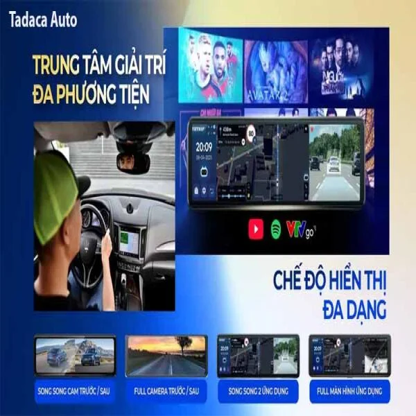 Camera Hành Trình Gương Vietmap V740 Đa Năng slide 2