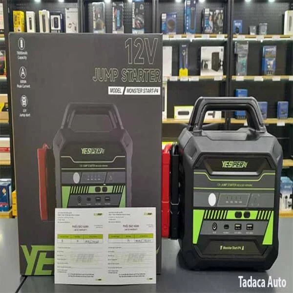 Kích Bình Ắc Quy Yesper P4 12V-6000A Siêu Khủng slide 2