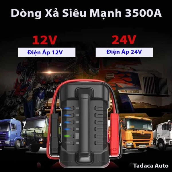 Kích Bình Xe Tải 12V-24V Yesper 326 slide 4