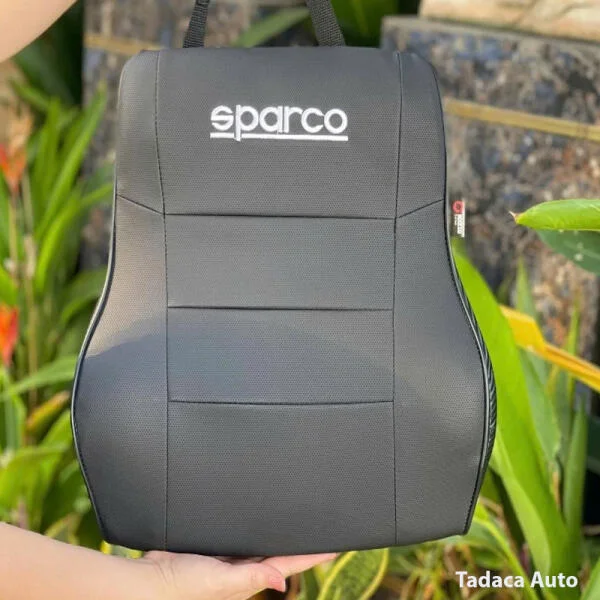 Gối Tựa Lưng Ô Tô Sparco Cao Su Non Cao Cấp slide 6