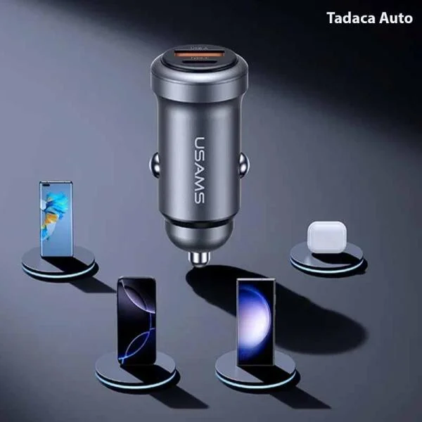 Tẩu Sạc Ô Tô USAMS CC322 30W slide 3