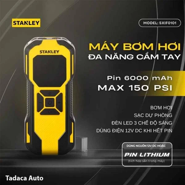 Bơm Lốp Không Dây Stanley SXIF0101 Đa Năng slide 2