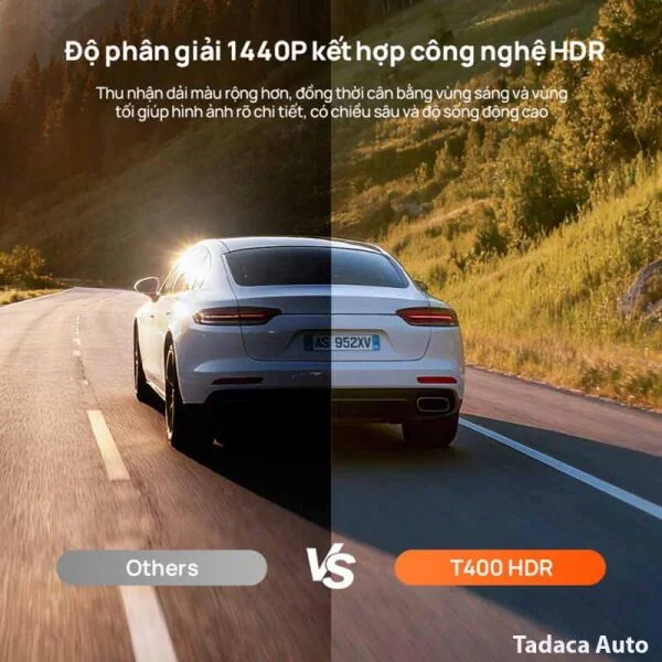 Camera Hành Trình 70mai T400 - 3 Mắt 4K slide 4