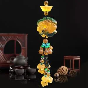 Khánh Treo Xe Ô Tô Chiêu Tài Lộc Cát Tường