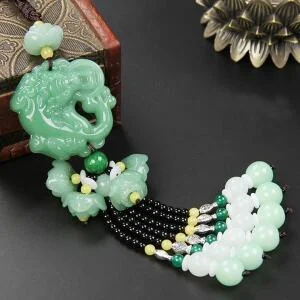 Khánh Treo Xe Đá Ngọc Phong Thủy Tự Nhiên