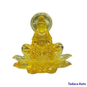 Tượng Phật Quan Âm Ngự Đài Sen Để Ô Tô