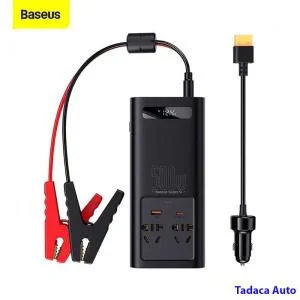Bộ Chuyển Nguồn 12V Sang 220V Baseus 500W Cao Cấp