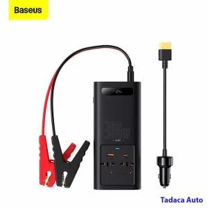 Bộ Chuyển Nguồn 12V Sang 220V Baseus 300W Chính Hãng