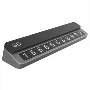 Bảng Số Điện Thoại Ô Tô GP Parking Card