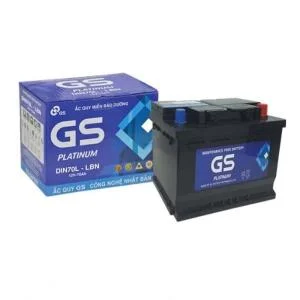 Ắc Quy Ô Tô GS 70Ah-12V Chính Hãng