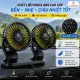 Quạt Đôi Mini 12V Ô Tô Cao Cấp Nhật Bản slide 6