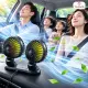 Quạt Đôi Mini 12V Ô Tô Cao Cấp Nhật Bản slide 2