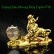 Tượng Trâu Vàng Để Taplo Ô Tô May Mắn Và Tài Lộc slide 1