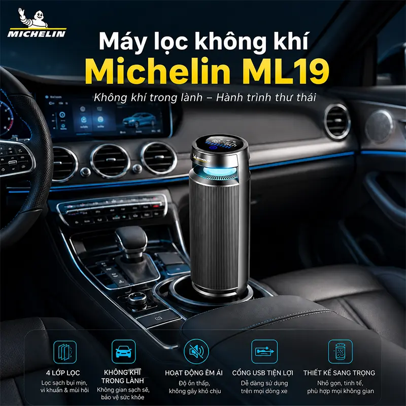 Máy lọc không khí ô tô Michelin ML19