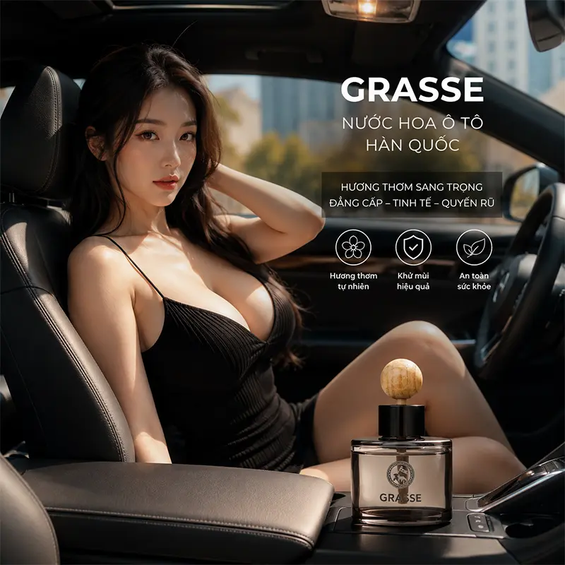 Nước hoa ô tô Grasse Hàn Quốc