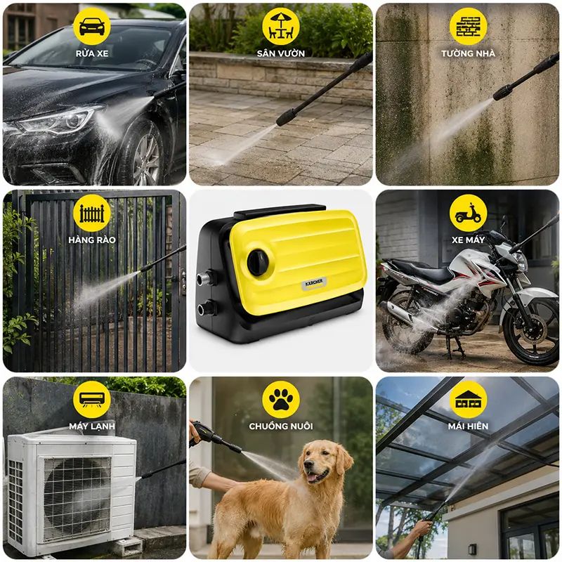 Ứng dụng đa năng trong gia đình – Một thiết bị đáp ứng nhiều nhu cầu vệ sinh khác nhau 