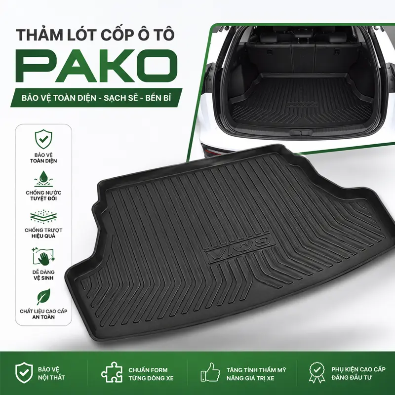 Thảm lót cốp ô tô PAKO