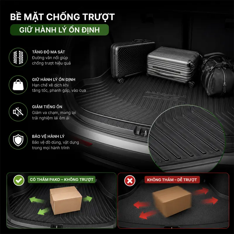 Thảm lót cốp ô tô PAKO-5