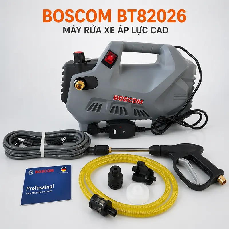 Thông tin sản phẩm máy rửa xe Boscom BT82026