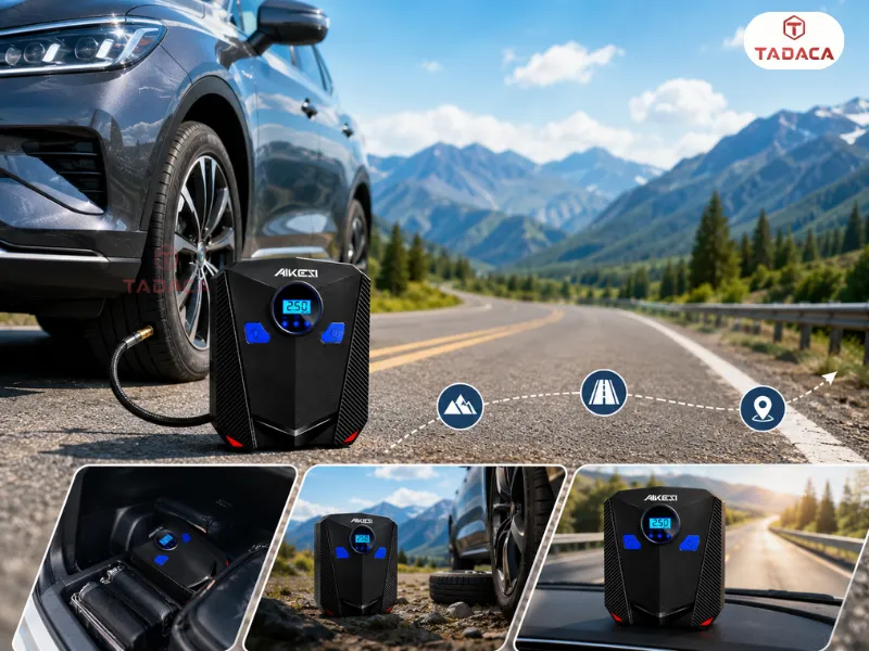 ưu điểm của bơm lốp aikesi