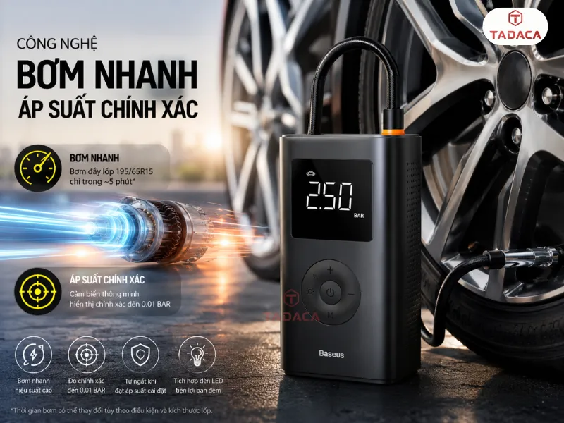 Công Nghệ Bơm Nhanh, Áp Suất Chính Xác