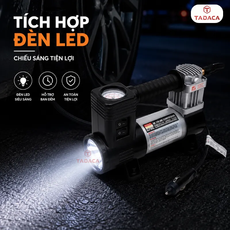 Tích hợp đèn LED chiếu sáng tiện lợi