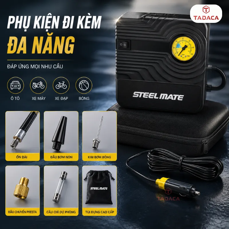 Phụ kiện đi kèm đa năng