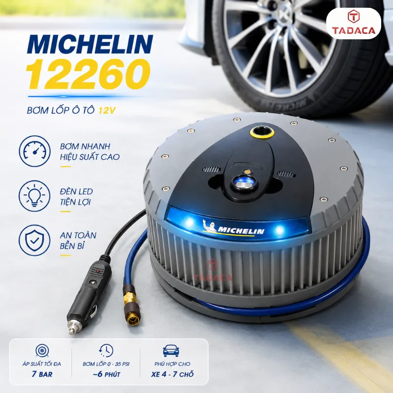 bơm michelin hỗ trợ khẩn cấp