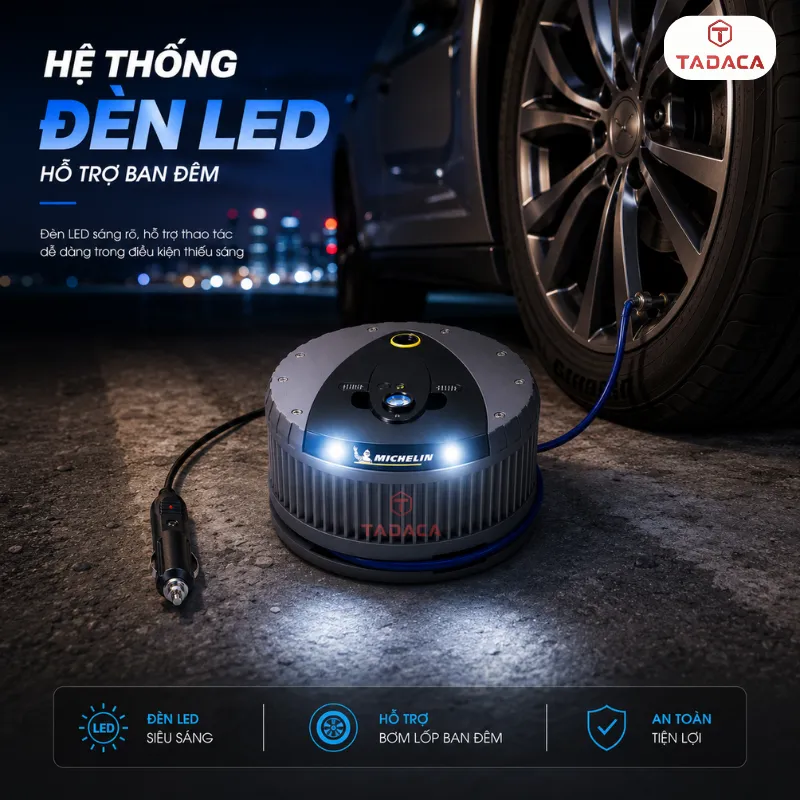 Hệ thống đèn LED hỗ trợ ban đêm