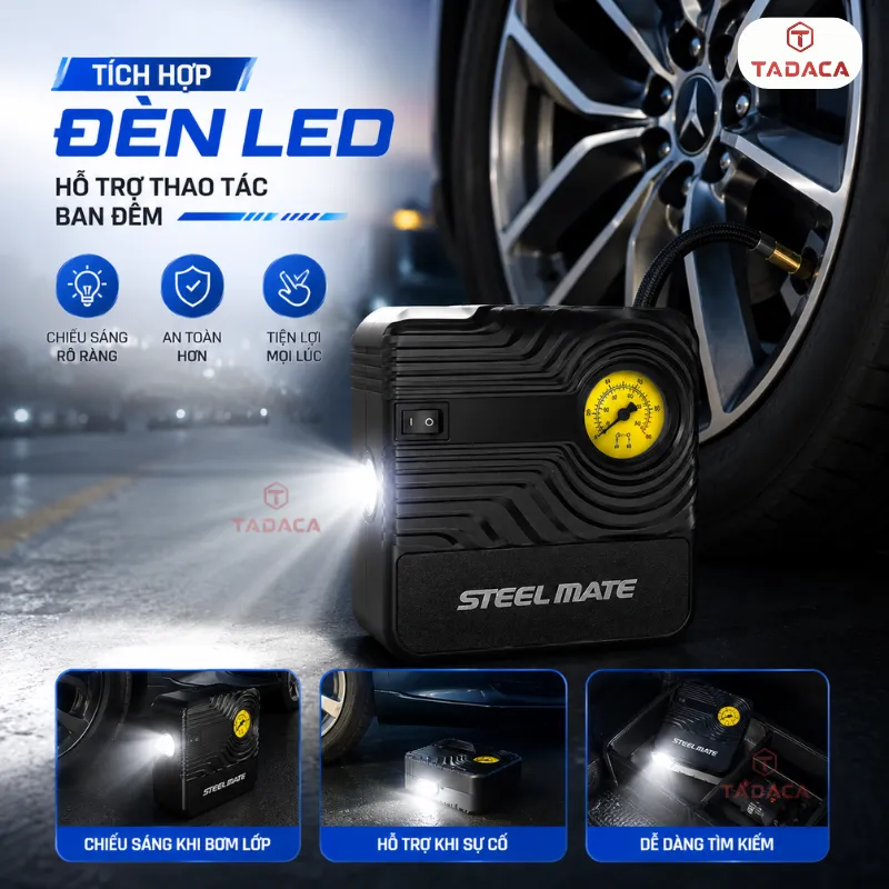 Tích hợp đèn LED hỗ trợ thao tác ban đêm