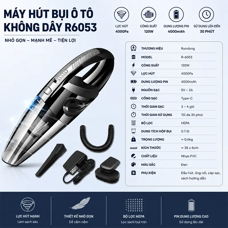 hút bụi R6053-8