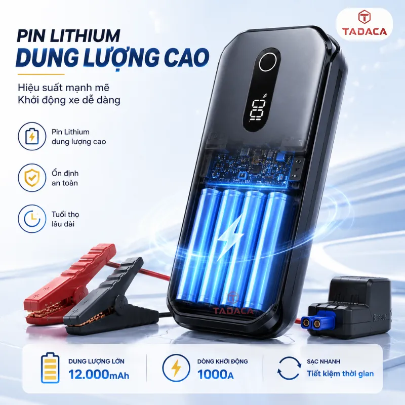 pin kích bình baseus dung lượng cao