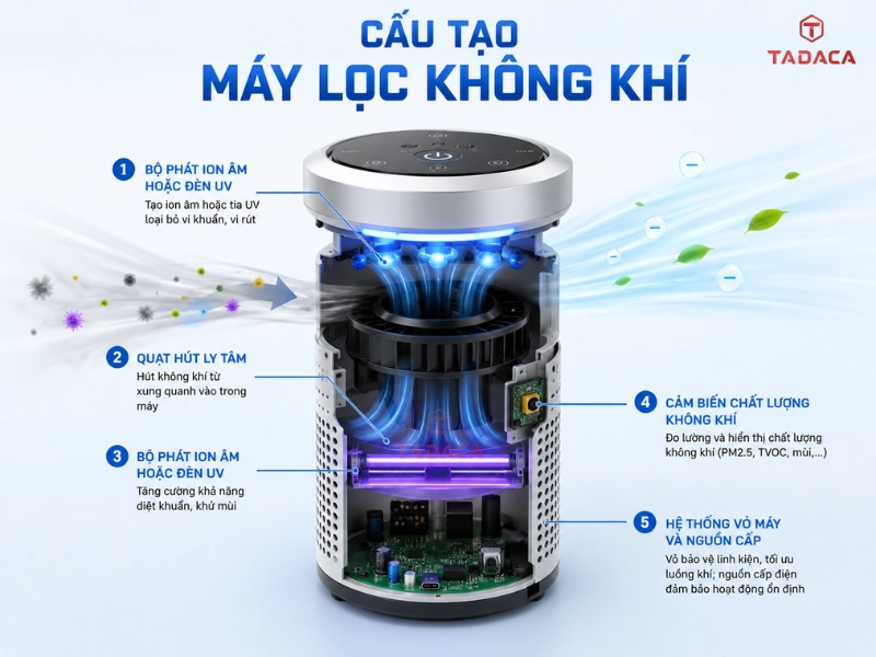 Máy lọc không khí ô tô