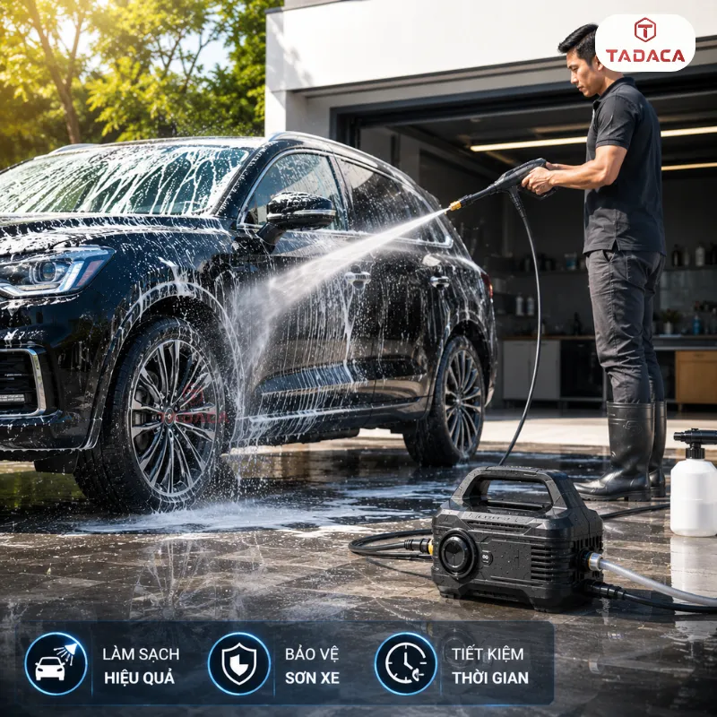 máy rửa xe ô tô cao cấp