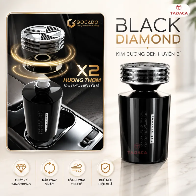 Cách bảo quản để Gocado Black Diamond lưu hương bền lâu