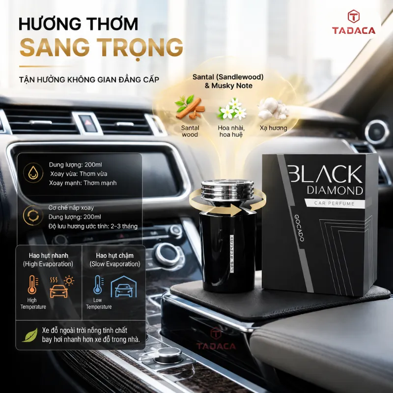 Khử mùi hiệu quả, mang lại không gian trong lành