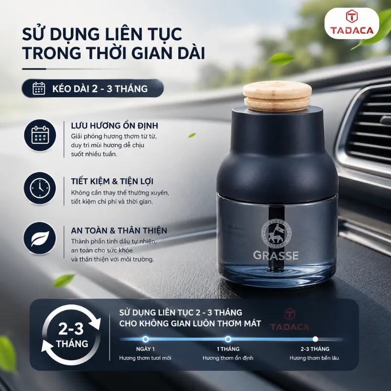 Phù hợp để sử dụng liên tục trong thời gian dài