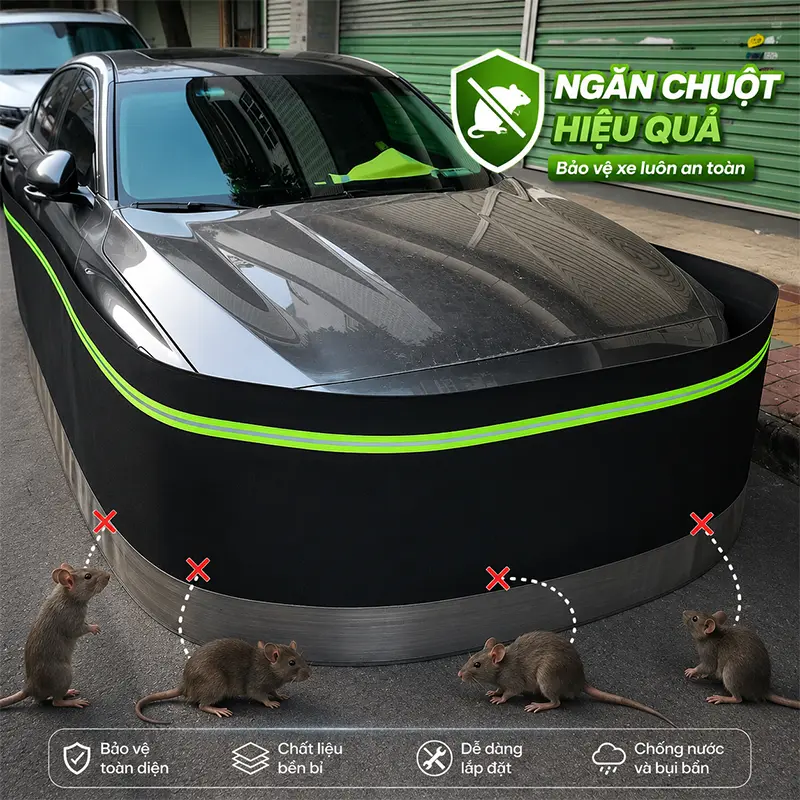 Đặc điểm nổi bật của tấm quây chống chuột ô tô cao cấp-1