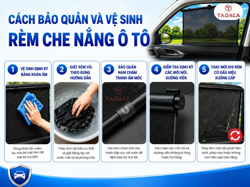 cach-bao-quan-va-ve-sinh-rem-che-nang-o-to