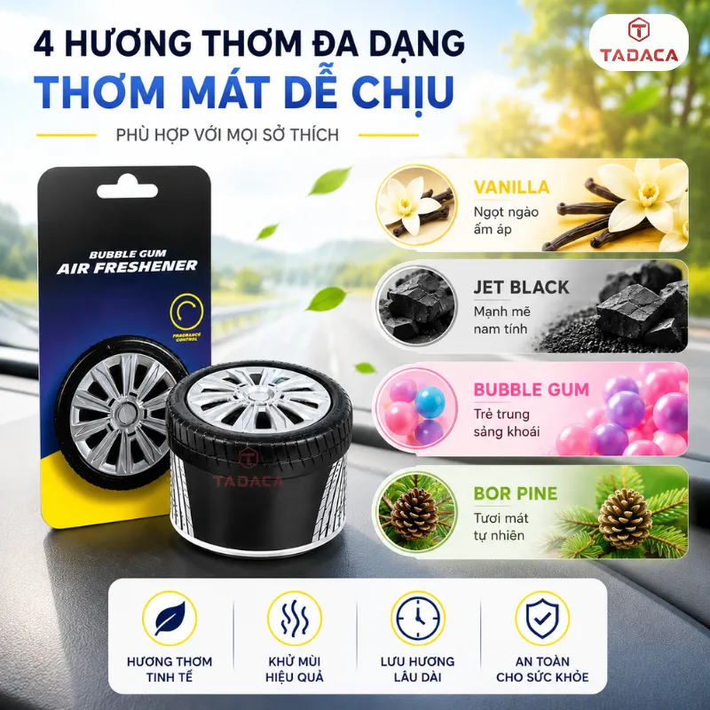 Thành phần thiên về tự nhiên, ưu tiên sự an toàn