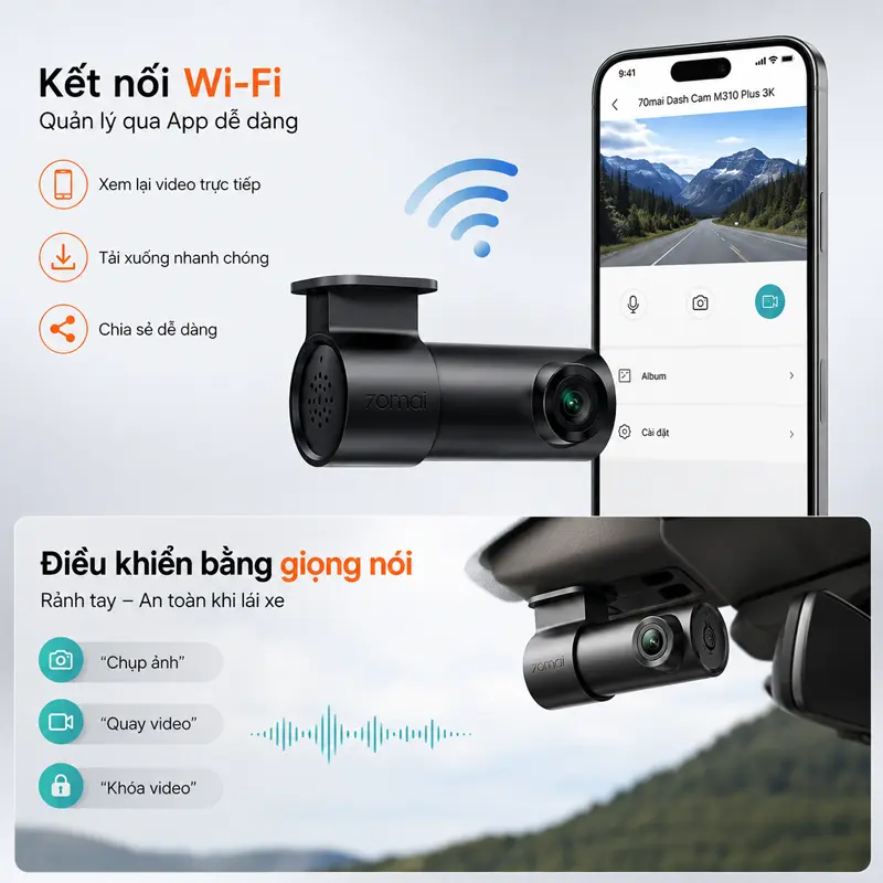Kết nối Wi-Fi & Quản lý qua App