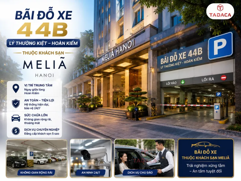 Bãi đỗ xe 44B Lý Thường Kiệt - Hoàn Kiếm