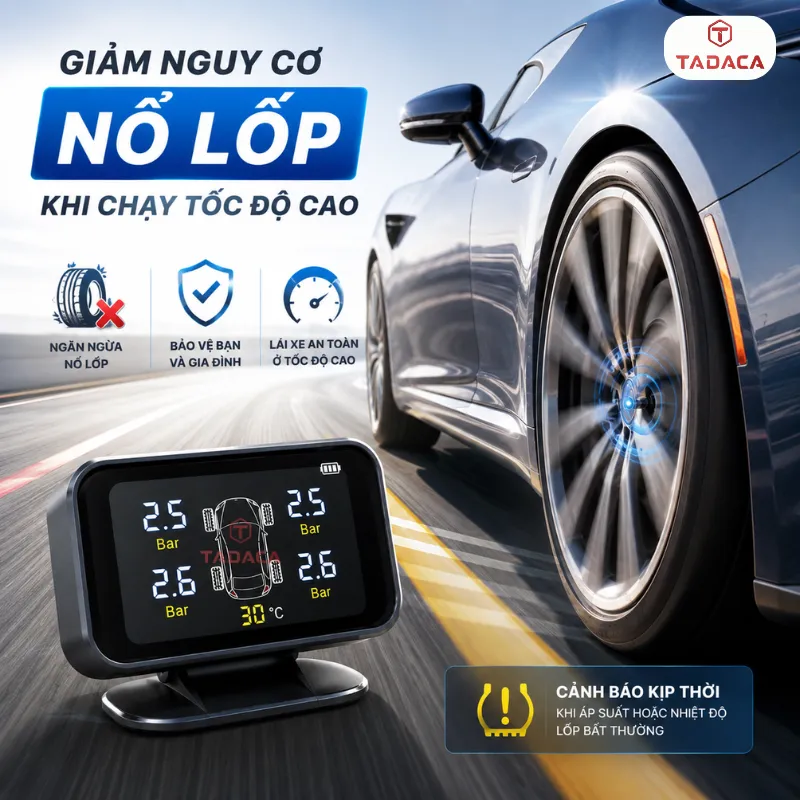 Giảm nguy cơ nổ lốp khi chạy tốc độ cao