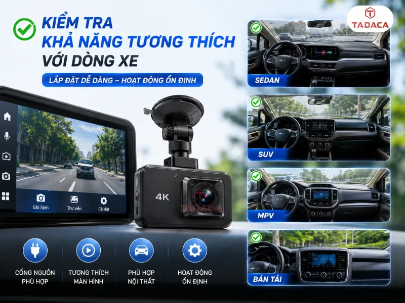 Kiểm tra khả năng tương thích với dòng xe
